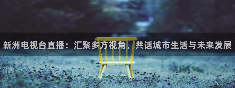 斗球直播v2.0.1下载：新洲电视台直播：汇聚多方视角，共话城市生活与未来发展