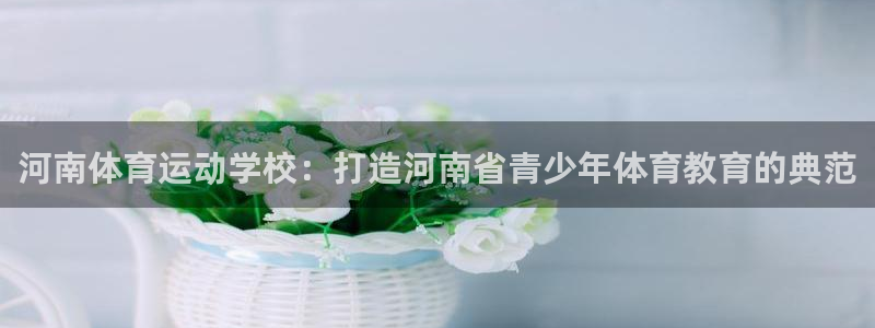  米兰体育取款取不了：河南体育运动学校：打造河南省青少年体育教